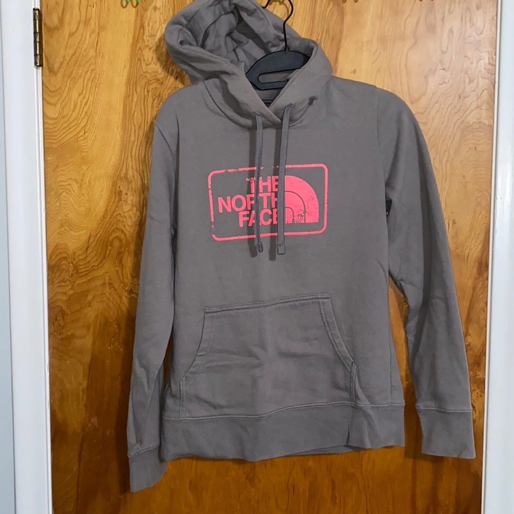 The North Face Grey Taupe Graphic Hoodie